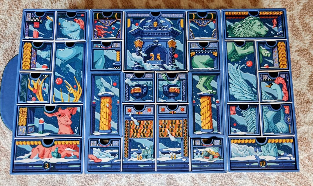 Diptyqueディプティック　アドベントカレンダー キャンドル　香水　ドソン ディプティック2022年クリスマスコフレ、“人気キャンドル入り