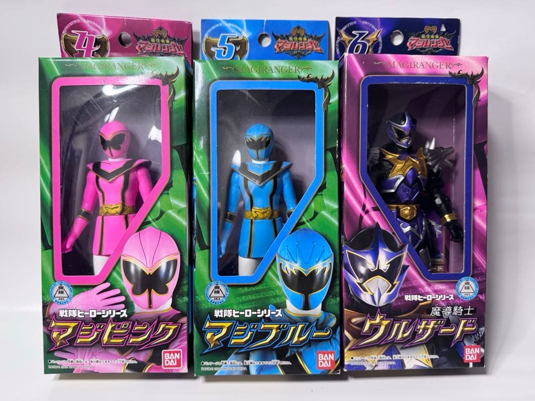 魔法戦隊マジレンジャー フィギュア 9体セット - メルカリ