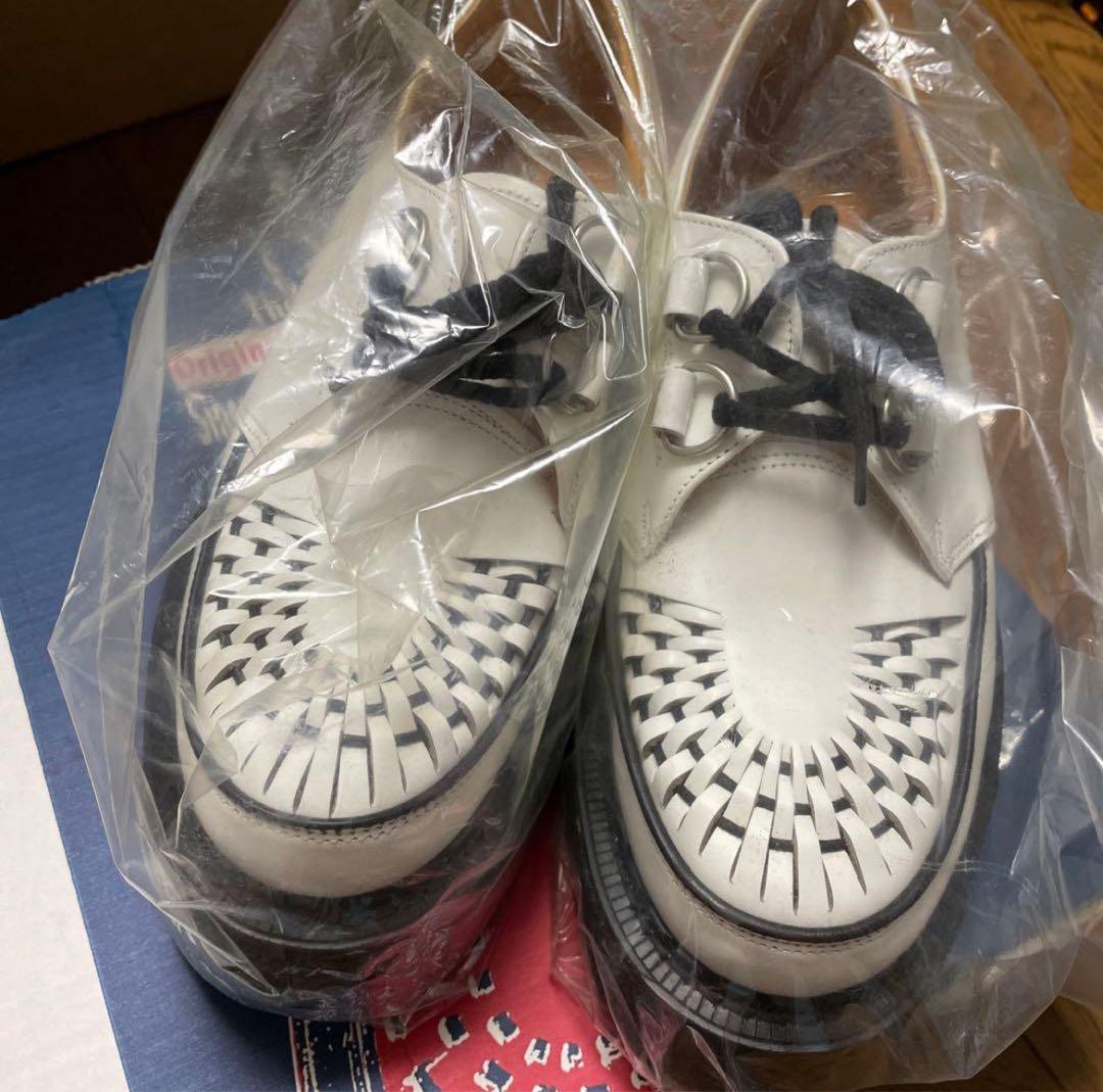 ジョージコックス ラバーソウル ギブソン ホワイト 26.5~27cm - メルカリ