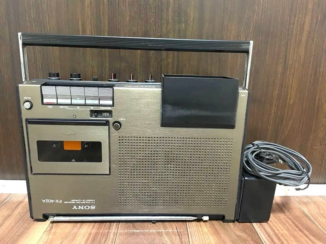 SONY ソニー ラジカセテレビ FX-402A 1978年 SONY FX-402A(Mr.Jackal)の仕様 ソニー