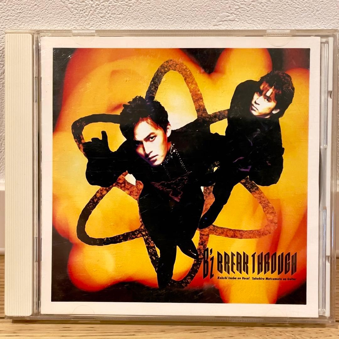 帯付き】BREAK THROUGH／B'z／CD - メルカリ