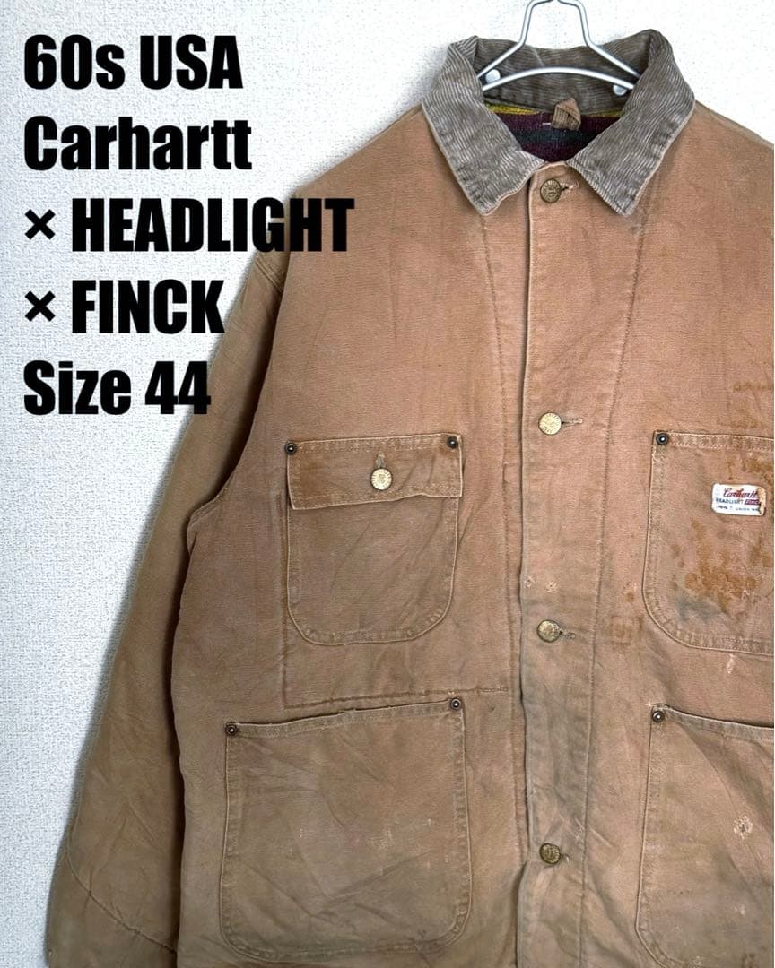 60s USA製 Carhartt × HEADLIGHT × FINCK - メルカリ