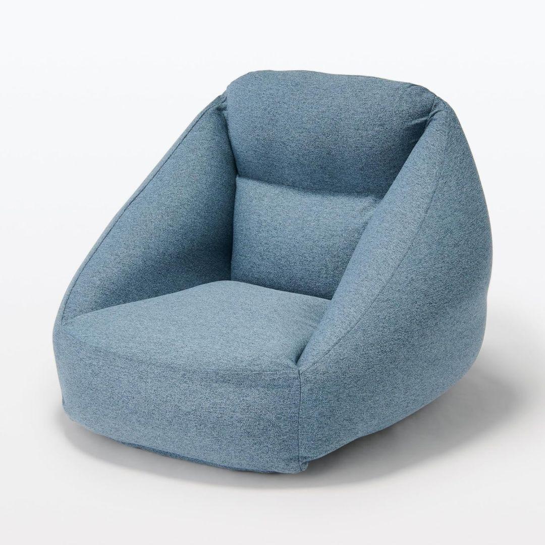 新品・未使用＊*無印良品 空気でできたソファ ネイビー☆廃盤モデル