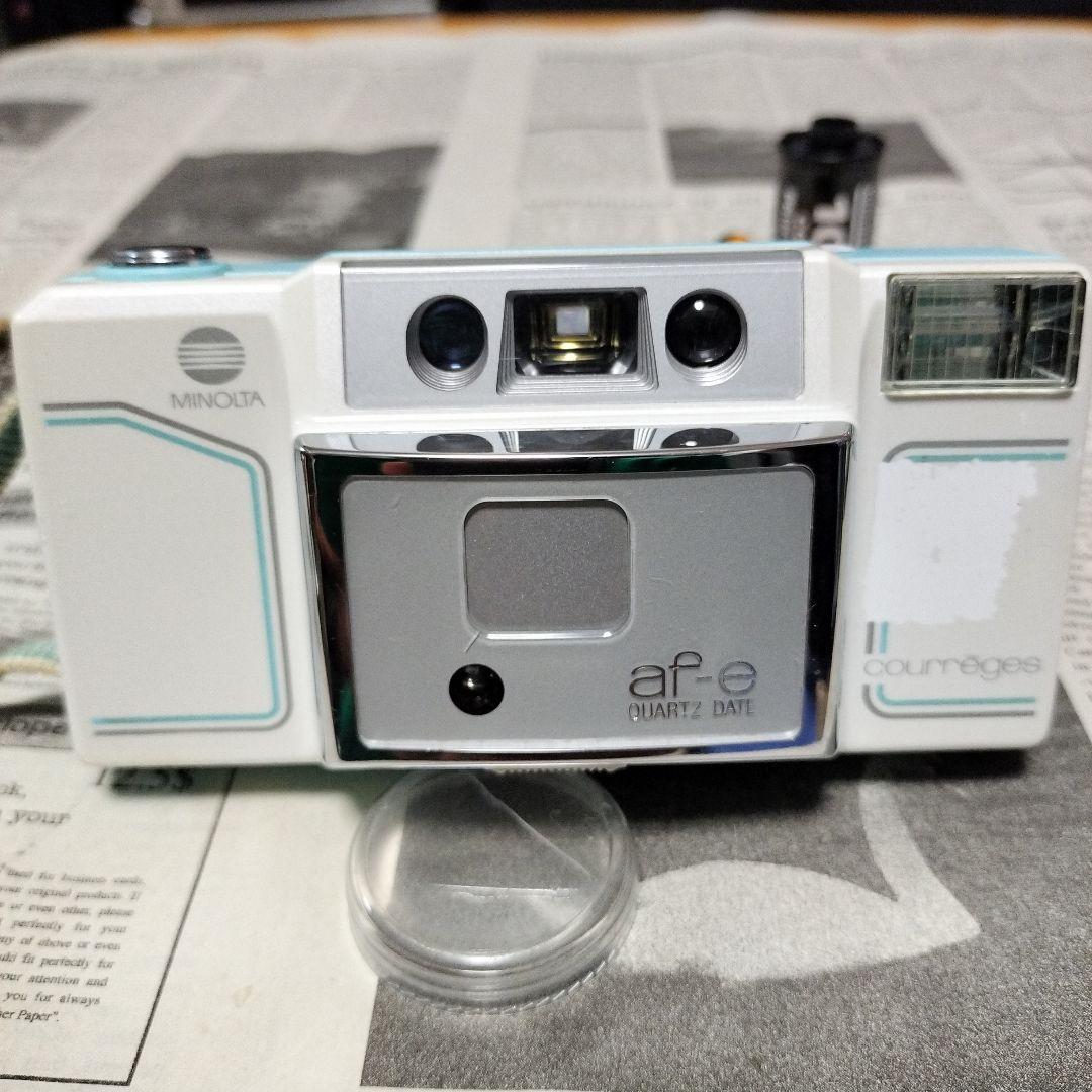 MINOLTA af-e courreges ミノルタ フィルムカメラ - メルカリ
