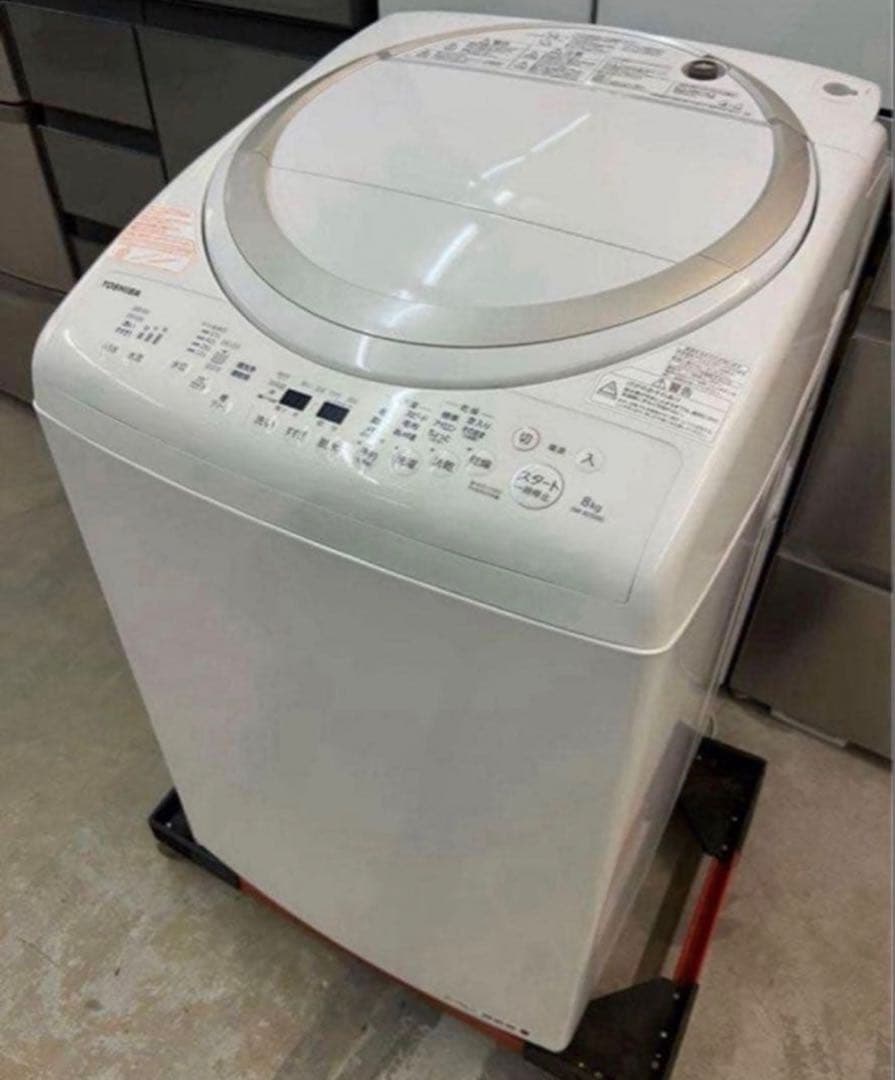 2017年式 8kg 4.5kg 東芝 洗濯乾燥機 AW-8V5 - メルカリ