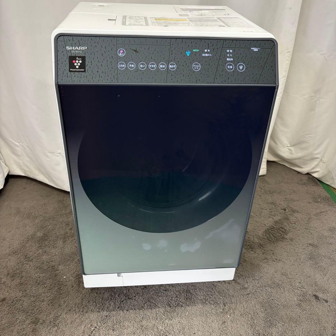 ☆77 ドラム式洗濯機 SHARP 11キロ 左開き 安い 中古 綺麗 設置無料