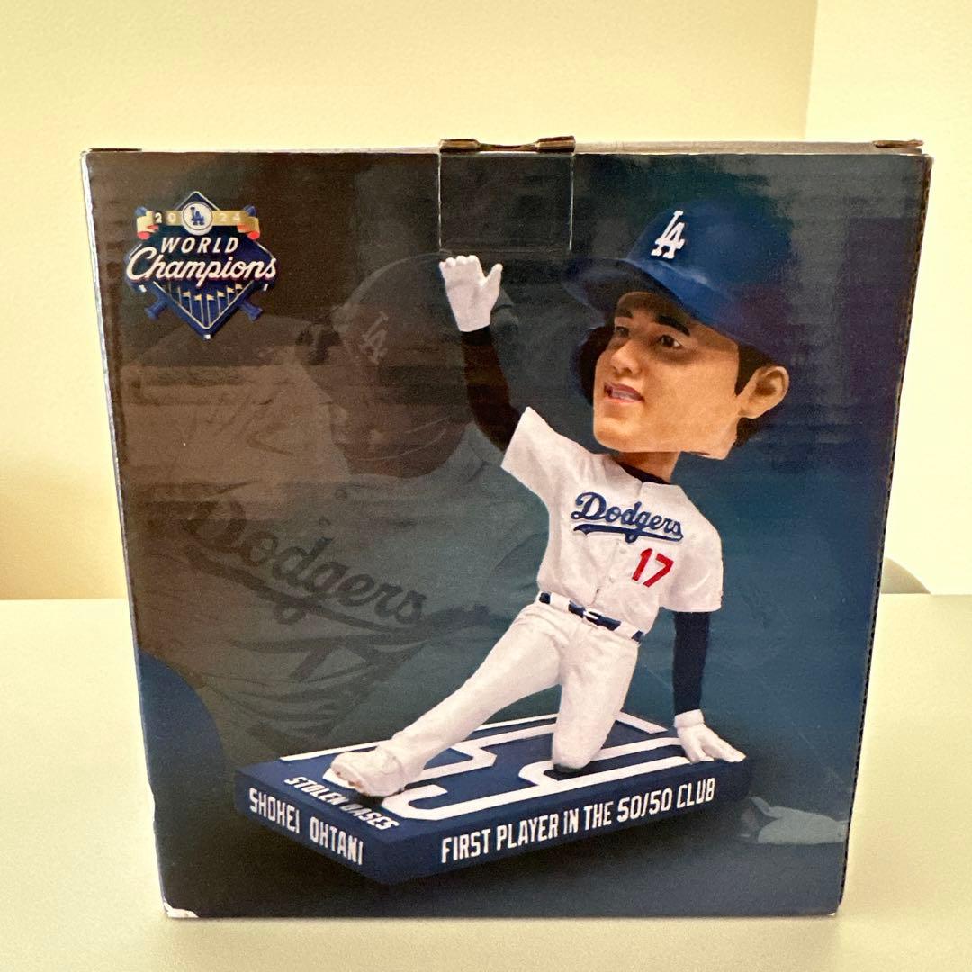 ドジャース 球場配布品 大谷翔平選手 ボブルヘッド MLB MS】大谷翔平 デコピン 8月28日ドジャース球場配布 ボブルヘッド人形