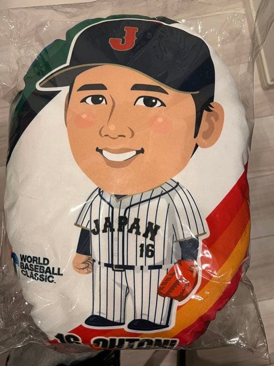 WBC 大谷翔平　クッション　グッズ　新品　ガチャ　レア WBC 大谷翔平 クッション グッズ 新品 ガチャ レア - メルカリ