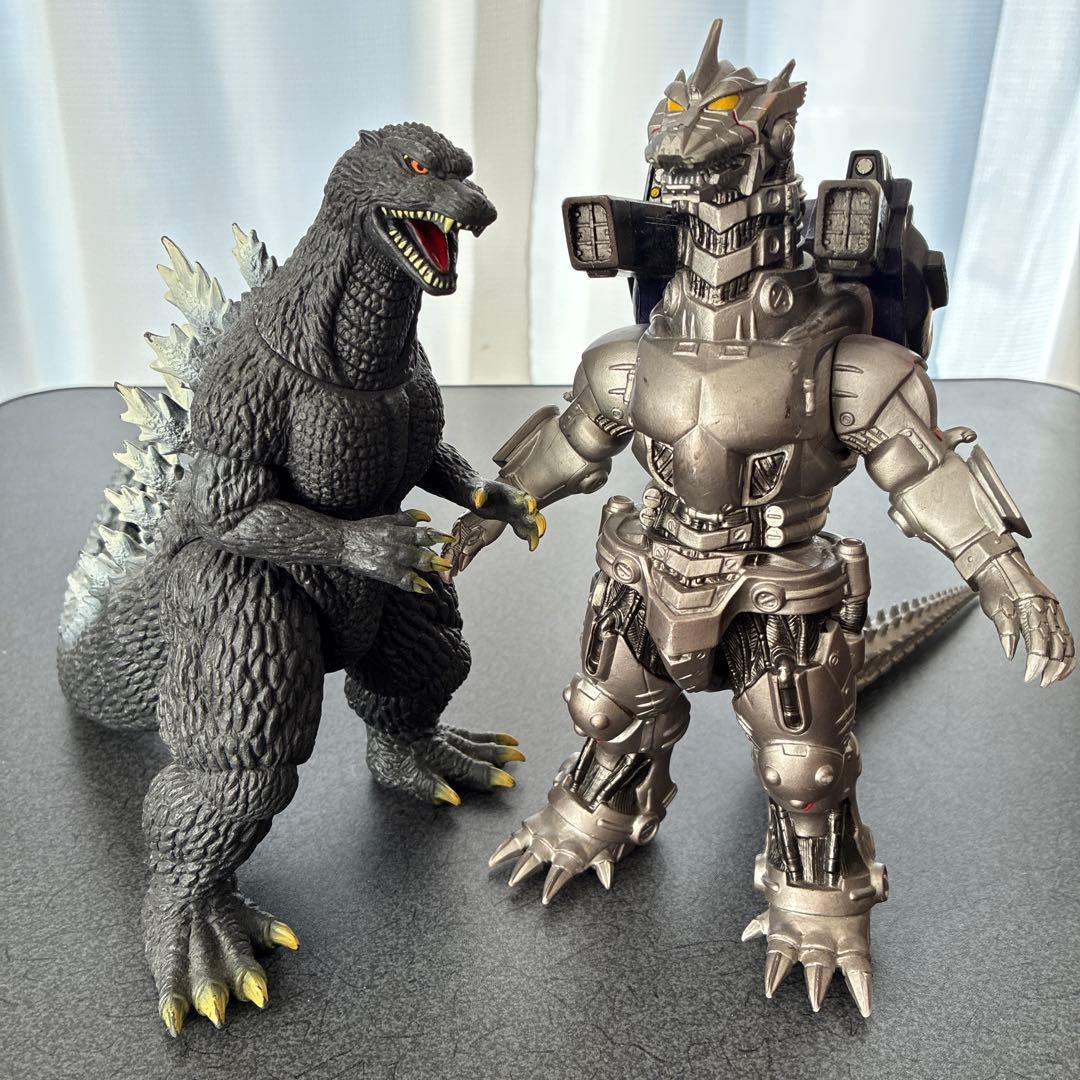ゴジラ2005 メカゴジラ 2003 ソフビ 2体セット - メルカリ