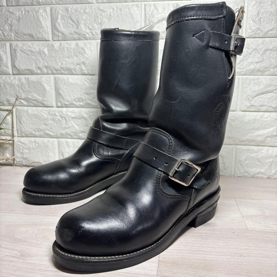 80's90'sビンテージ黒タグ チペワCHIPPEWA エンジニアブーツ - メルカリ