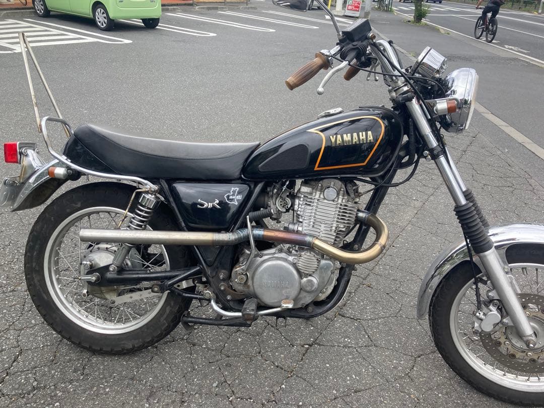sr400 アップマフラーワンオフ チョッパー vmx モトクロス ヤマハ