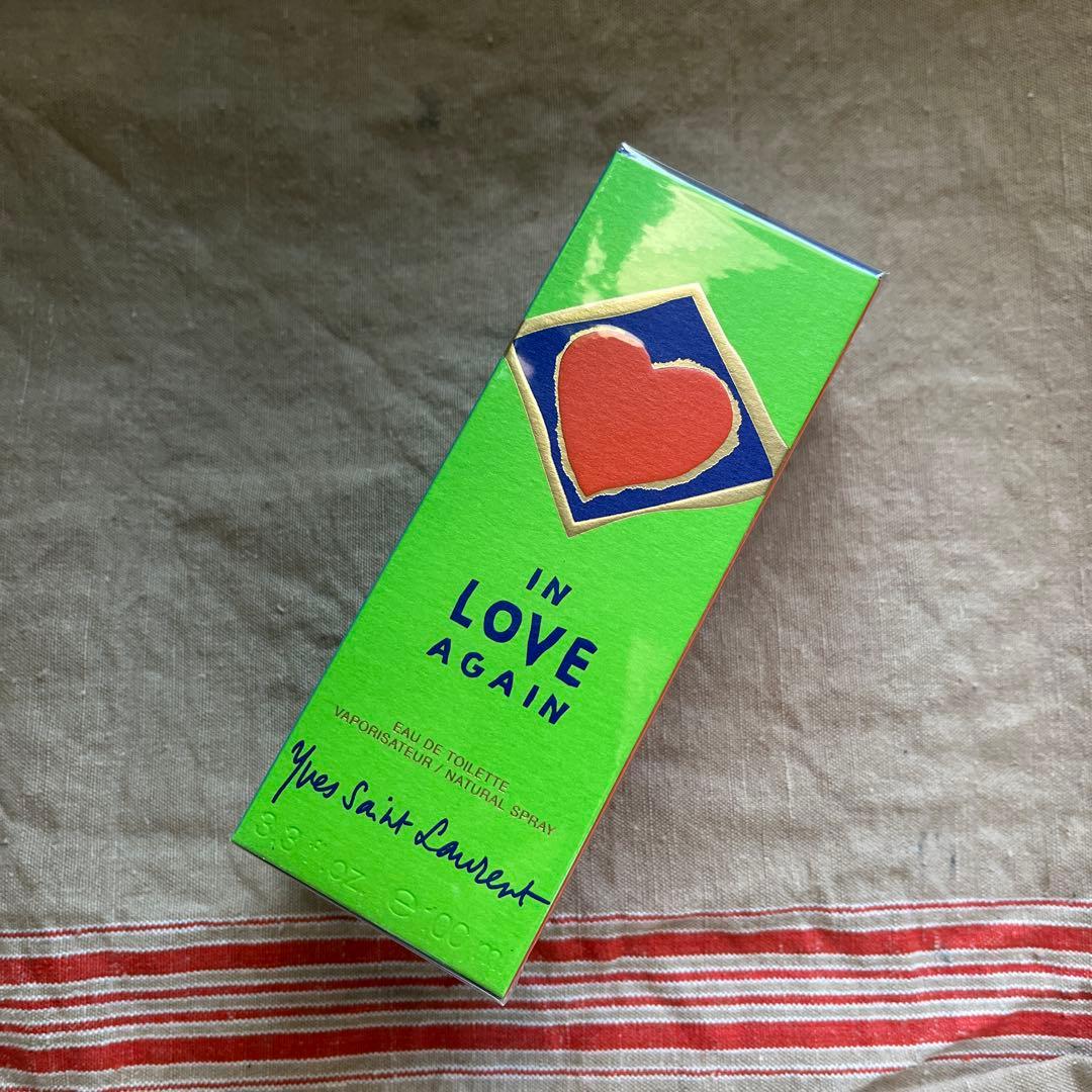 【未開封】YvesSaint Laurent IN LOVE AGAIN ❤️IN LOVE AGAIN YSL Yves Saint Laurent,Eau de Toilette3.4oz100ml