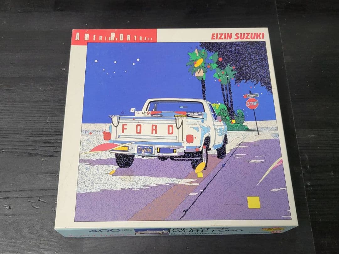 EIZIN SUZUKI ジグソーパズル 鈴木英人 400ピース 白いフォード 81JRE0XMwCL._AC_UF1000,
