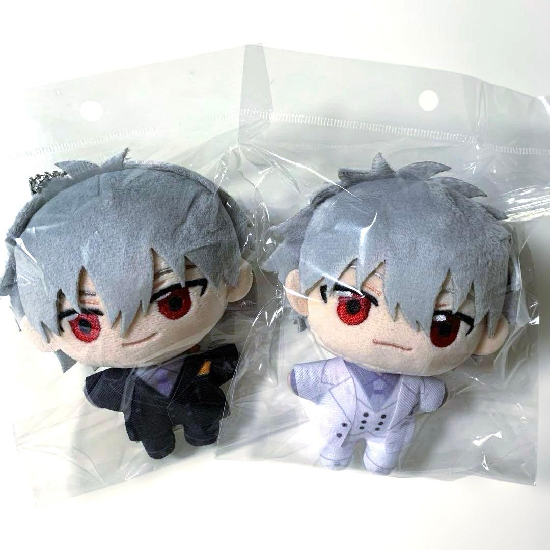 渚カヲル展 ぬいぐるみ マスコット 渚カヲル 2種セット