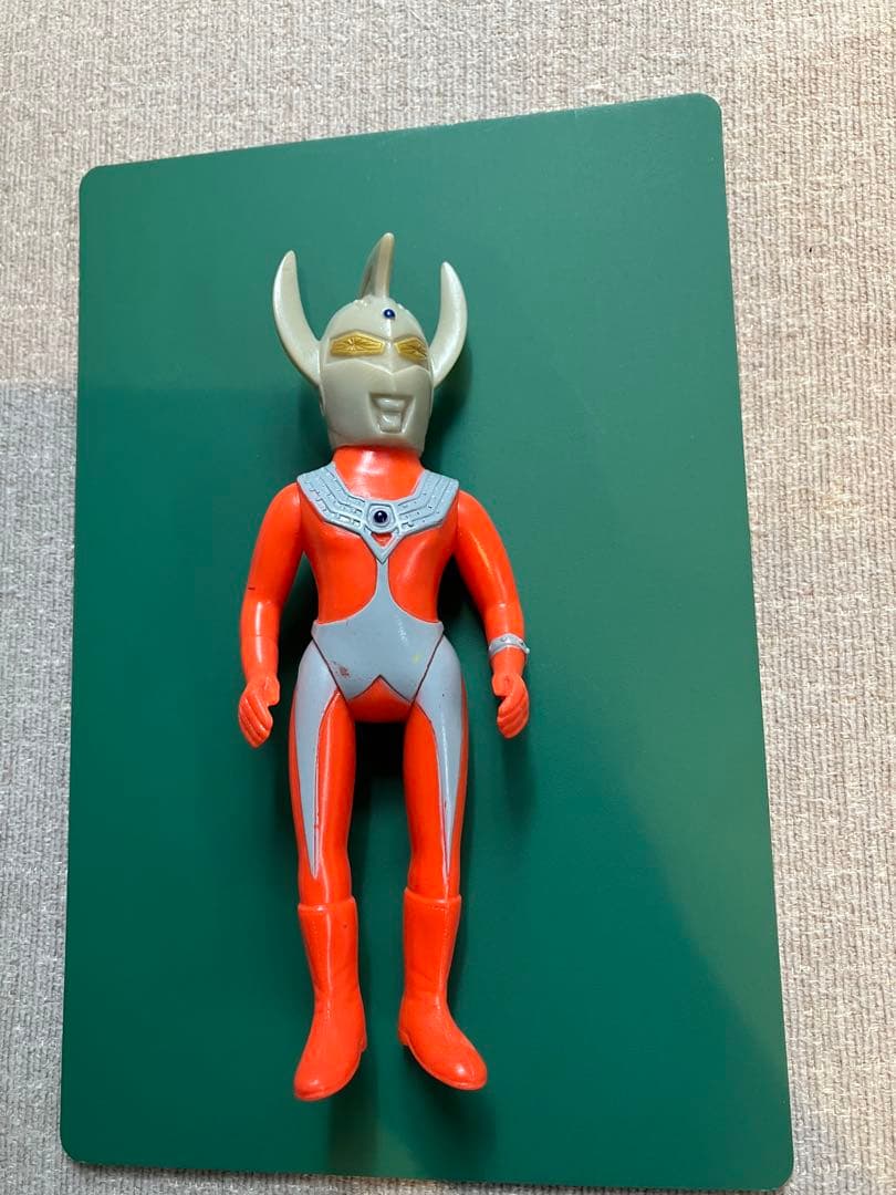 昭和レトロ　ウルトラマンタロウ　ソフビ ポピー製】ウルトラマンタロウ ソフビフィギュア/昭和レトロ当時物12