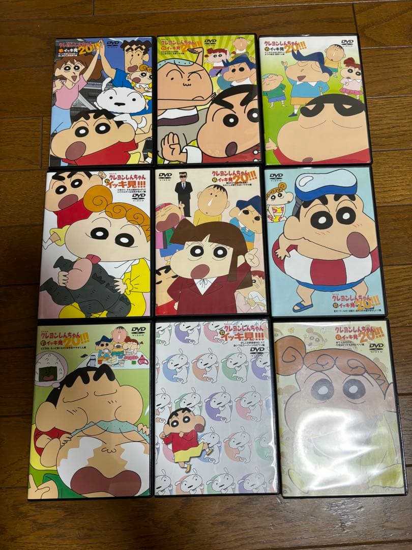 クレヨンしんちゃん イッキ見DVD 22枚セット - メルカリ