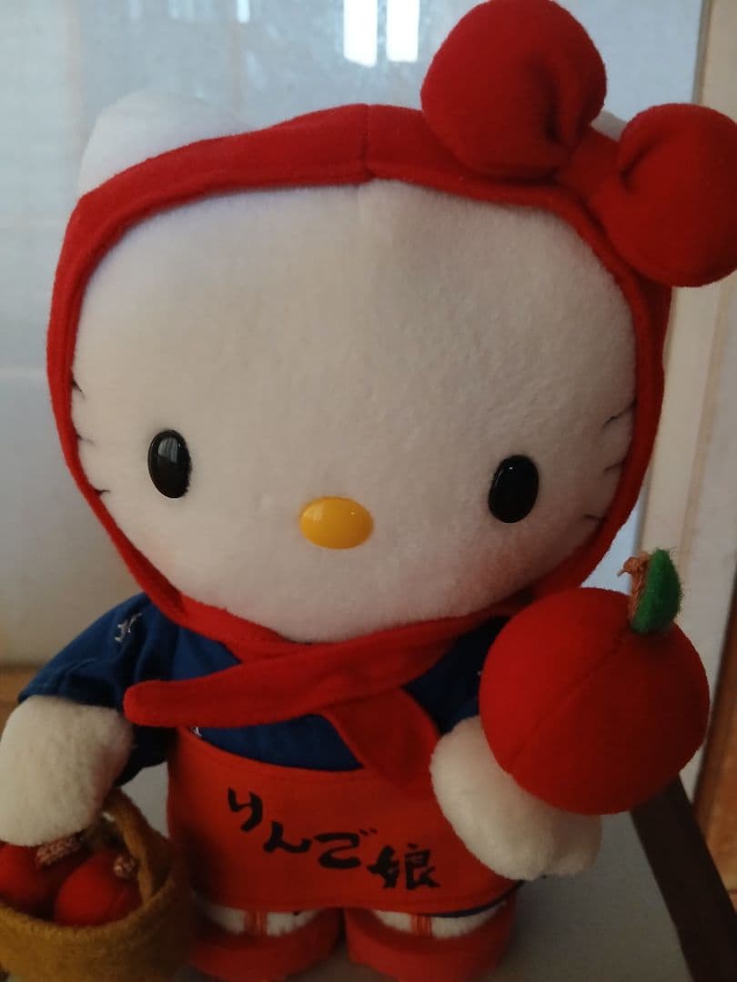 ハローキティ ぬいぐるみ りんご娘 - ぬいぐるみ最低 価格