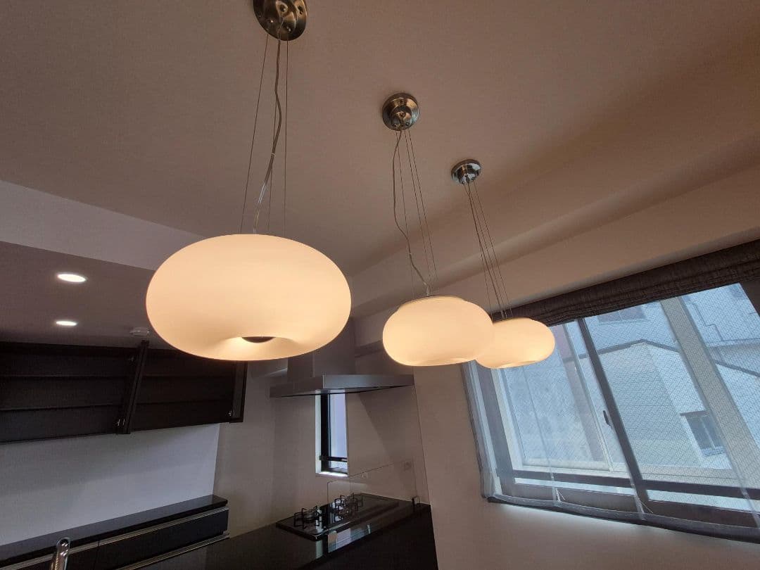 ホワイトペンダントライト オーバル型1点◇LED照明◇B-2505TL11 ホワイトペンダントライト オーバル型1点◇LED照明◇B-2505TL11