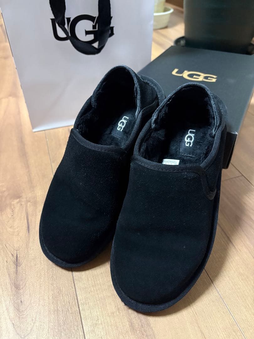 UGG Kenton23cm ブラック UGG M KENTON BLACK アグ メンズ ケントン スリッポン スリッパ