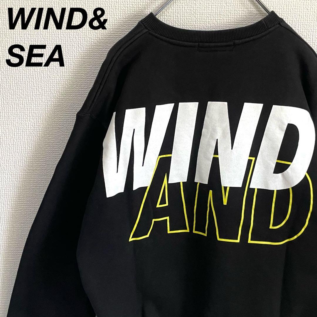 希少初期 ウィンダンシー 両面ロゴ スウェット 定番カラー バックロゴ