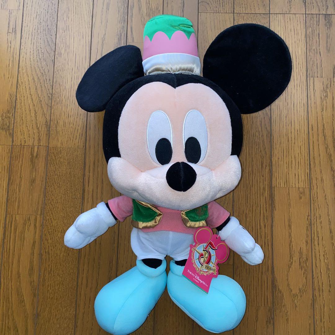 ディズニー シー5周年 ミッキー ぬいぐるみ - メルカリ