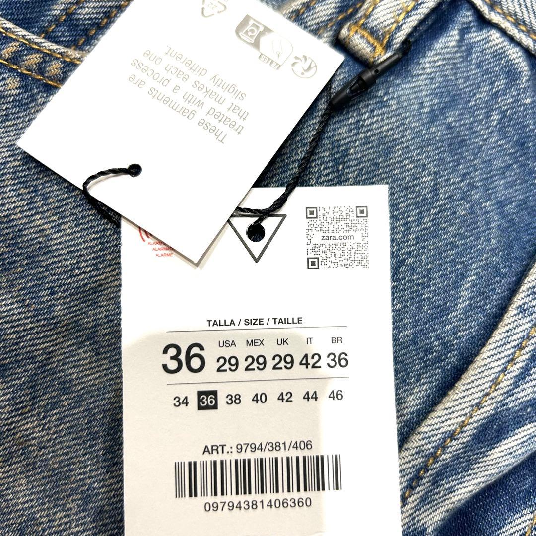 ZARA ヴィンテージ加工バギーフィットジーンズ アクネ風 メンズ - メルカリ