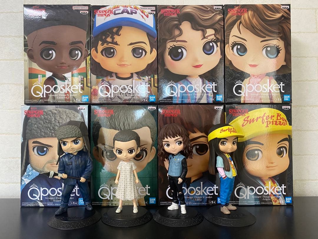 ストレンジャーシングス Qposket フィギュア 8種セット - メルカリ