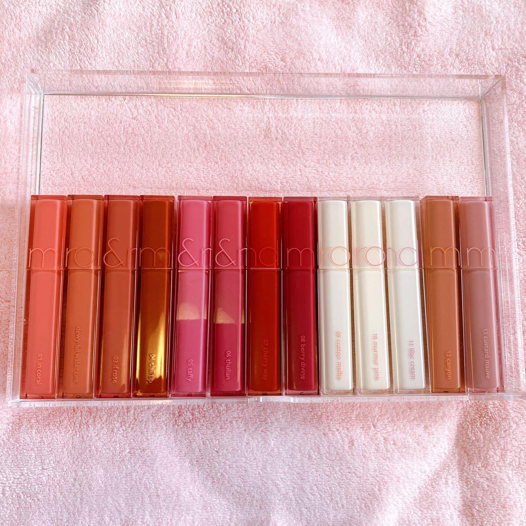 ロムアンド　デュイフルウォーターティント　全色セット 楽天市場】rom&nd DEWY FUL WATER TINT 全12色 ロムアンド デュイフル