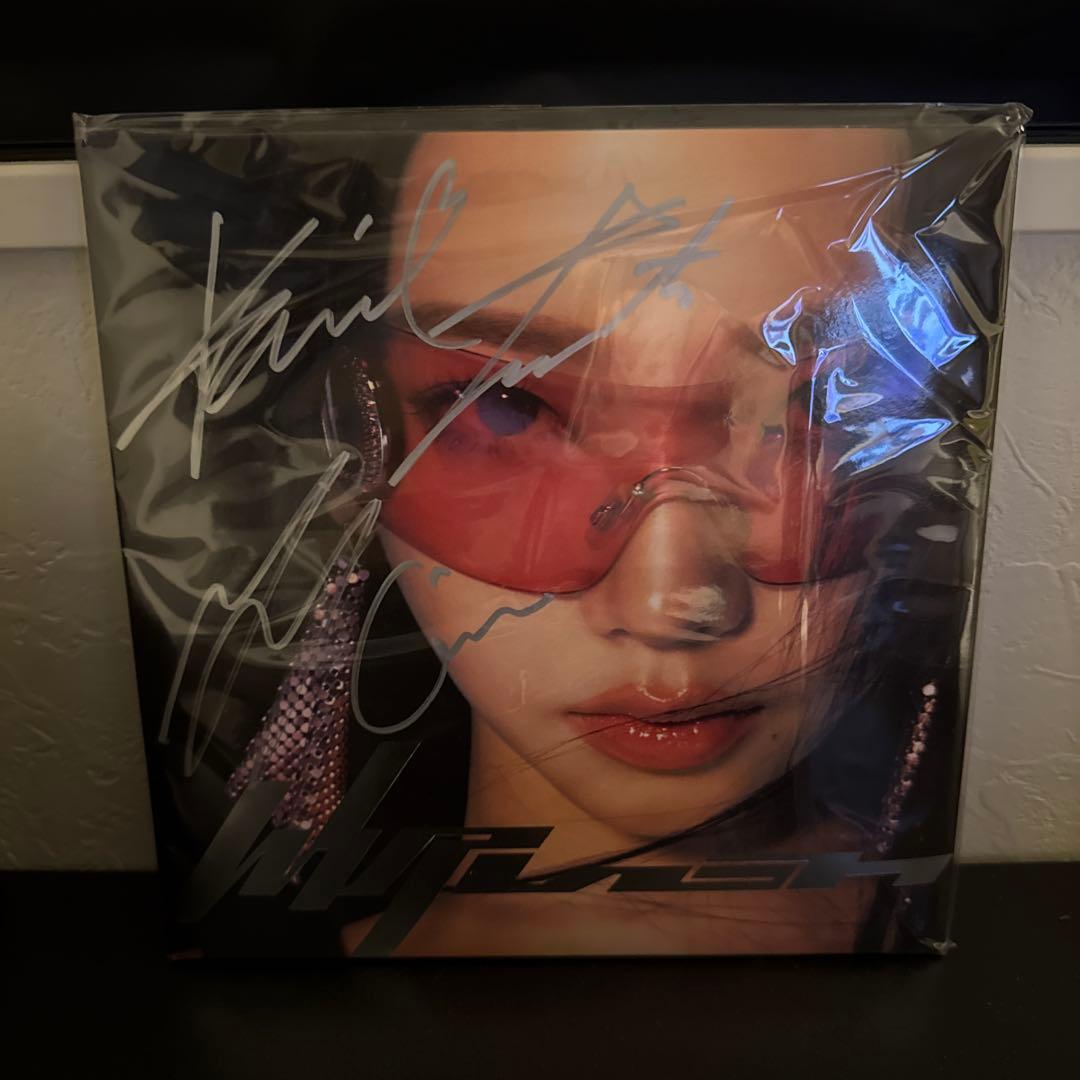 aespa Whiplash 直筆サイン入りCD aespa [Whiplash] All Member Autographed Signed Album Speed Ver | eBay