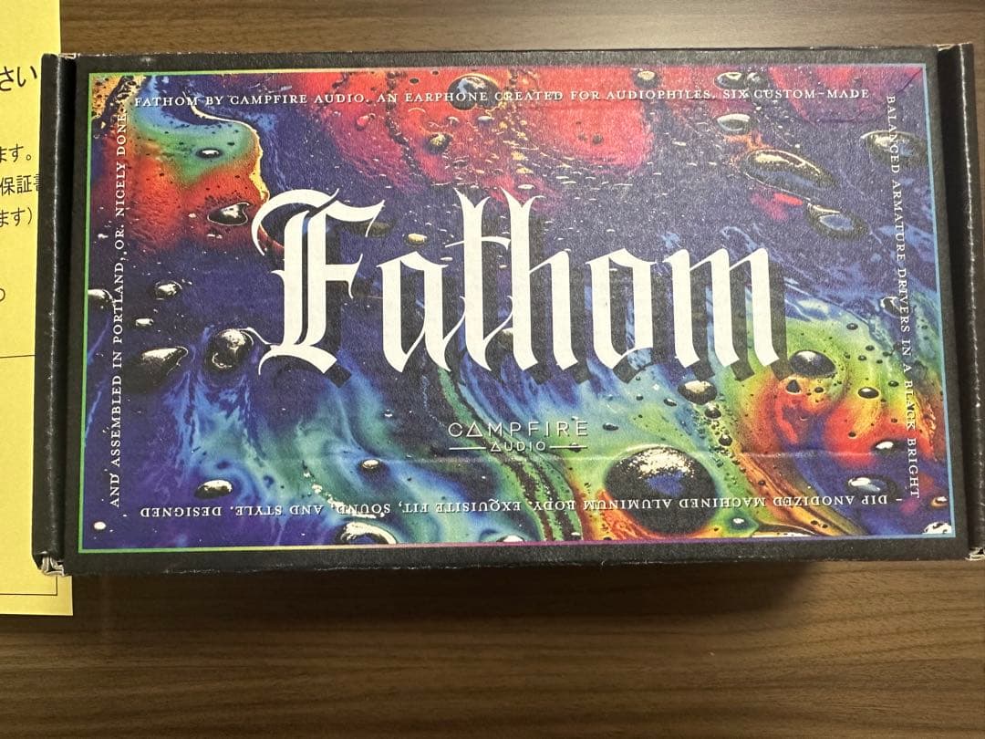 イヤホン Campfire Audio Fathom Fathom - Premium In Ear Monitor – Campfire Audio