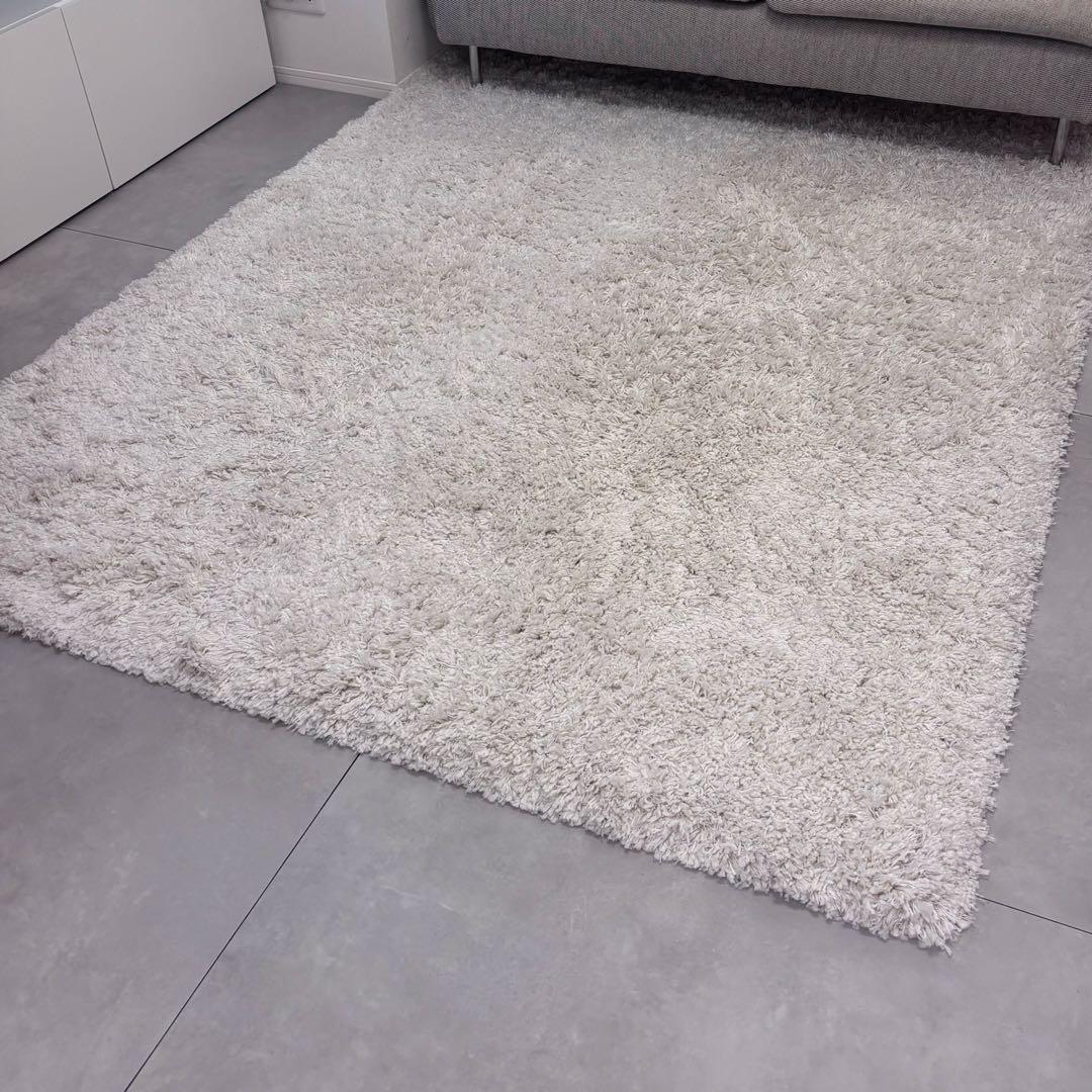 IKEA STOENSE ストエンセラグ, オフホワイト, 170x240 cm - メルカリ