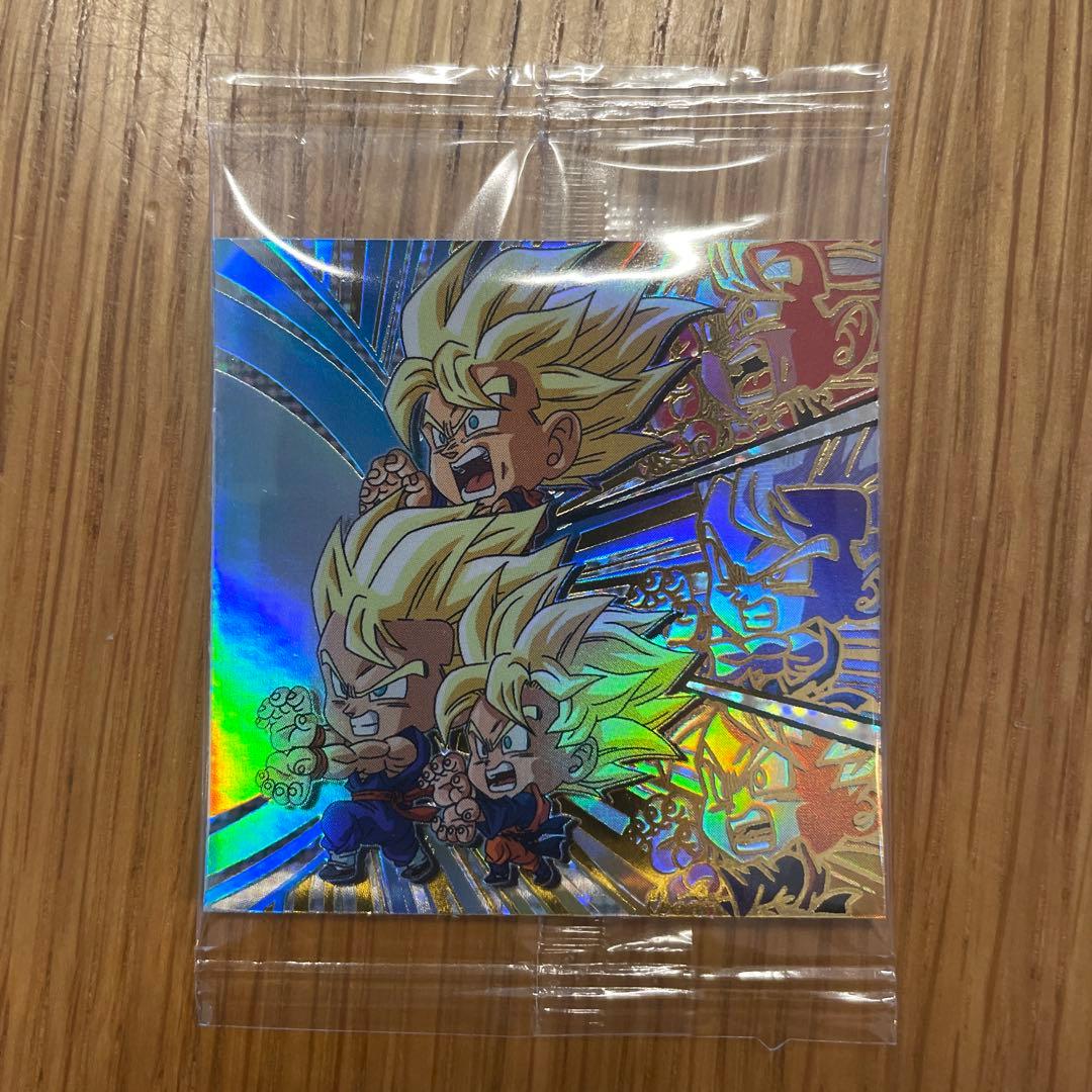 ドラゴンボール ウエハース 親子かめはめ波 ウルトラゴッドレア - メルカリ