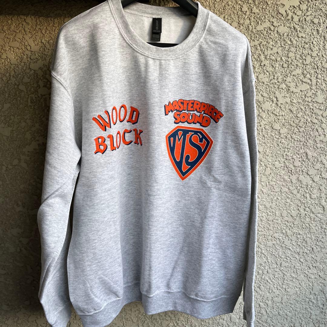 完売 WOOD BLOCK × MASTERPIECE SOUND スウェット - メルカリ