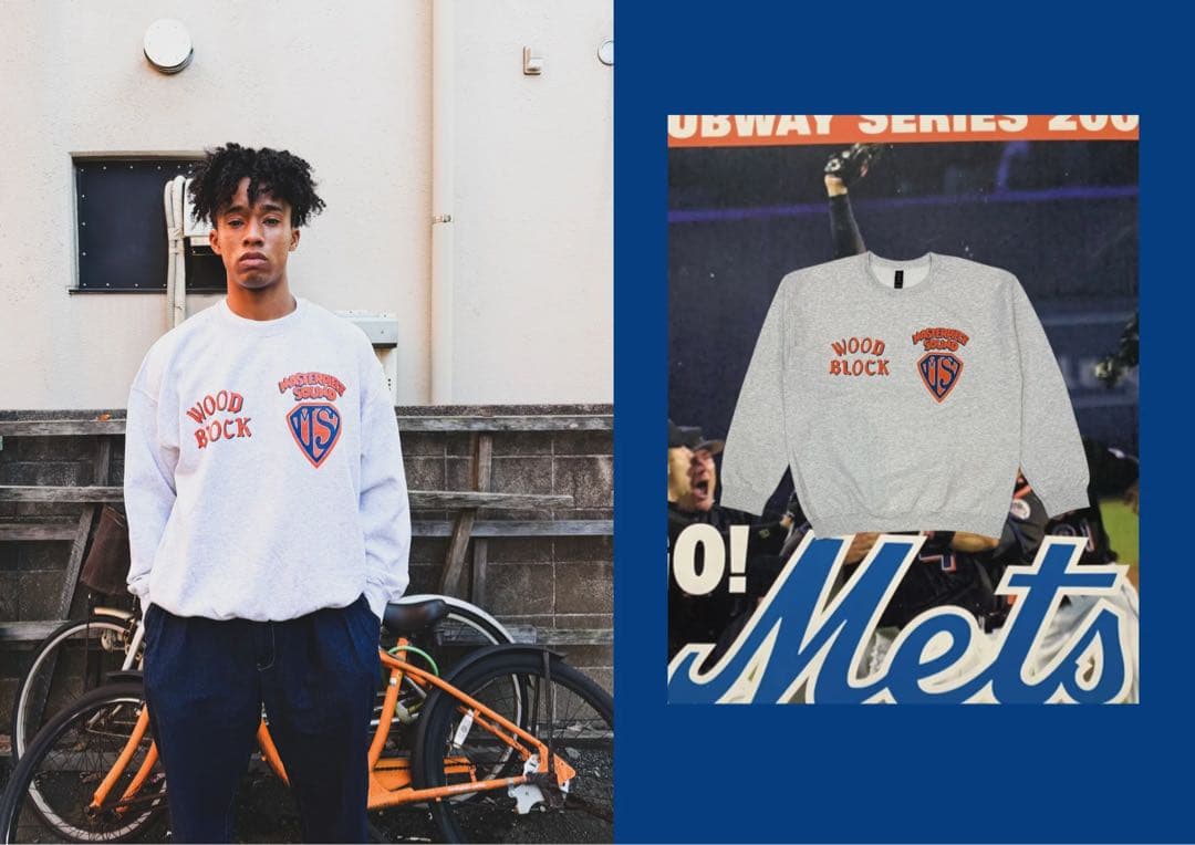 完売 WOOD BLOCK × MASTERPIECE SOUND スウェット - メルカリ