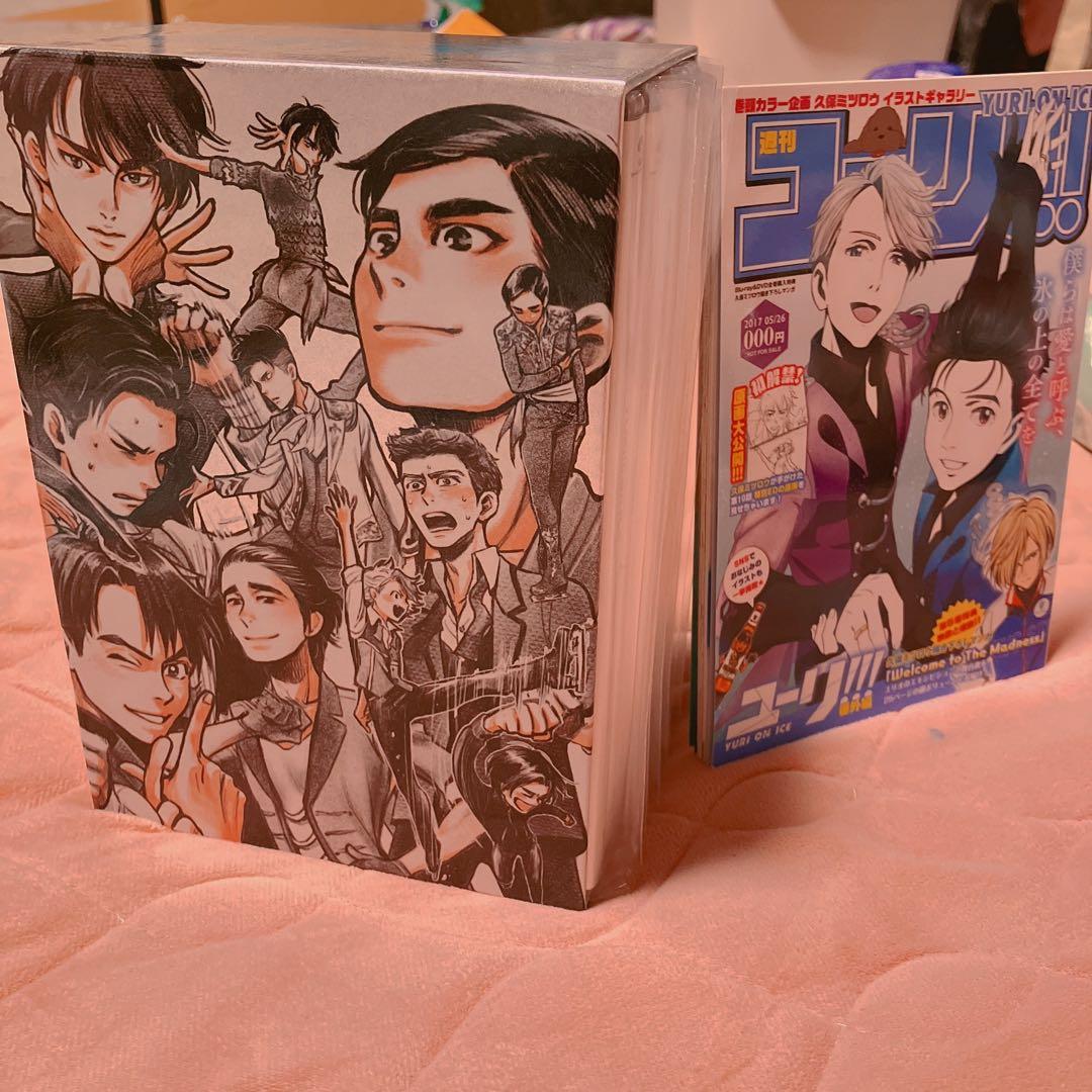 ユーリ!!! on ICE Blu-ray 全6巻 収納BOX＋全巻購入特典冊子 5/21 『ユーリ!!! on ICE blu-ray全6巻セット』+『アニメイト全巻購入