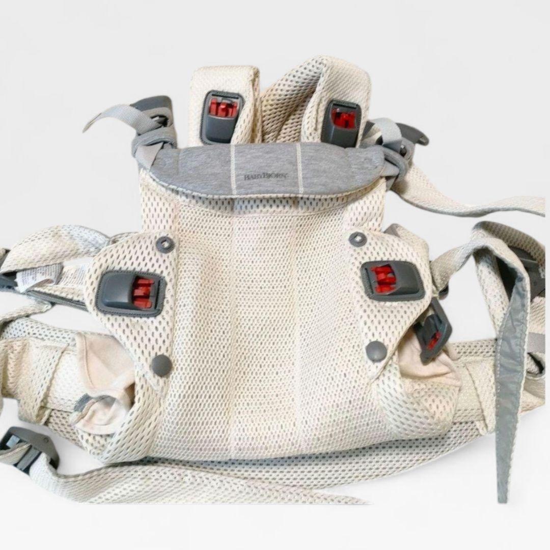 美品】BABYBJÖRN 抱っこ紐 メッシュ ハーモニー クリーム - メルカリ