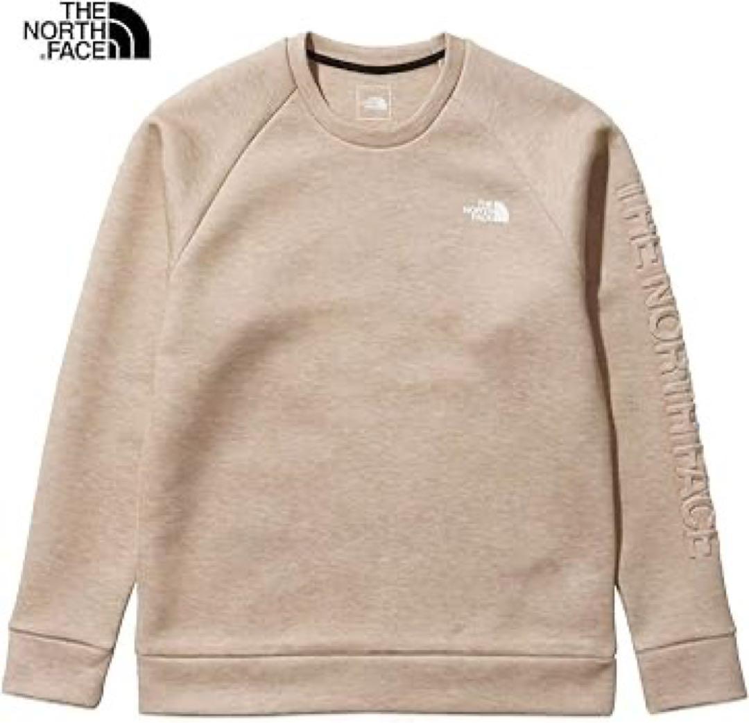 美品　THE NORTH FACE ベージュ トレーナー　M ザ・ノース・フェイス THE NORTH FACE GO TO SWEATSHIRTS NM5MQ54M