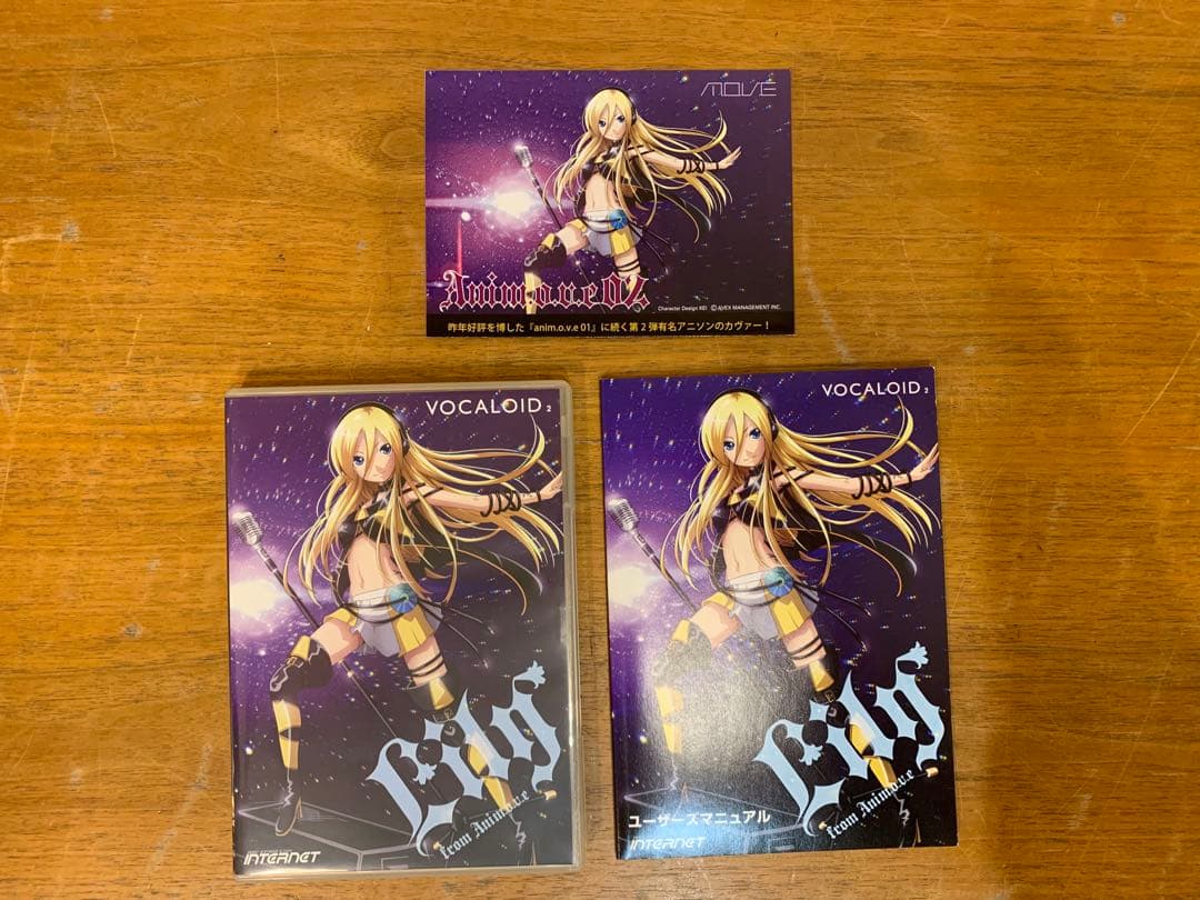 ク*読様 N1024-07★希少 VOCALOID2 Lily DVD