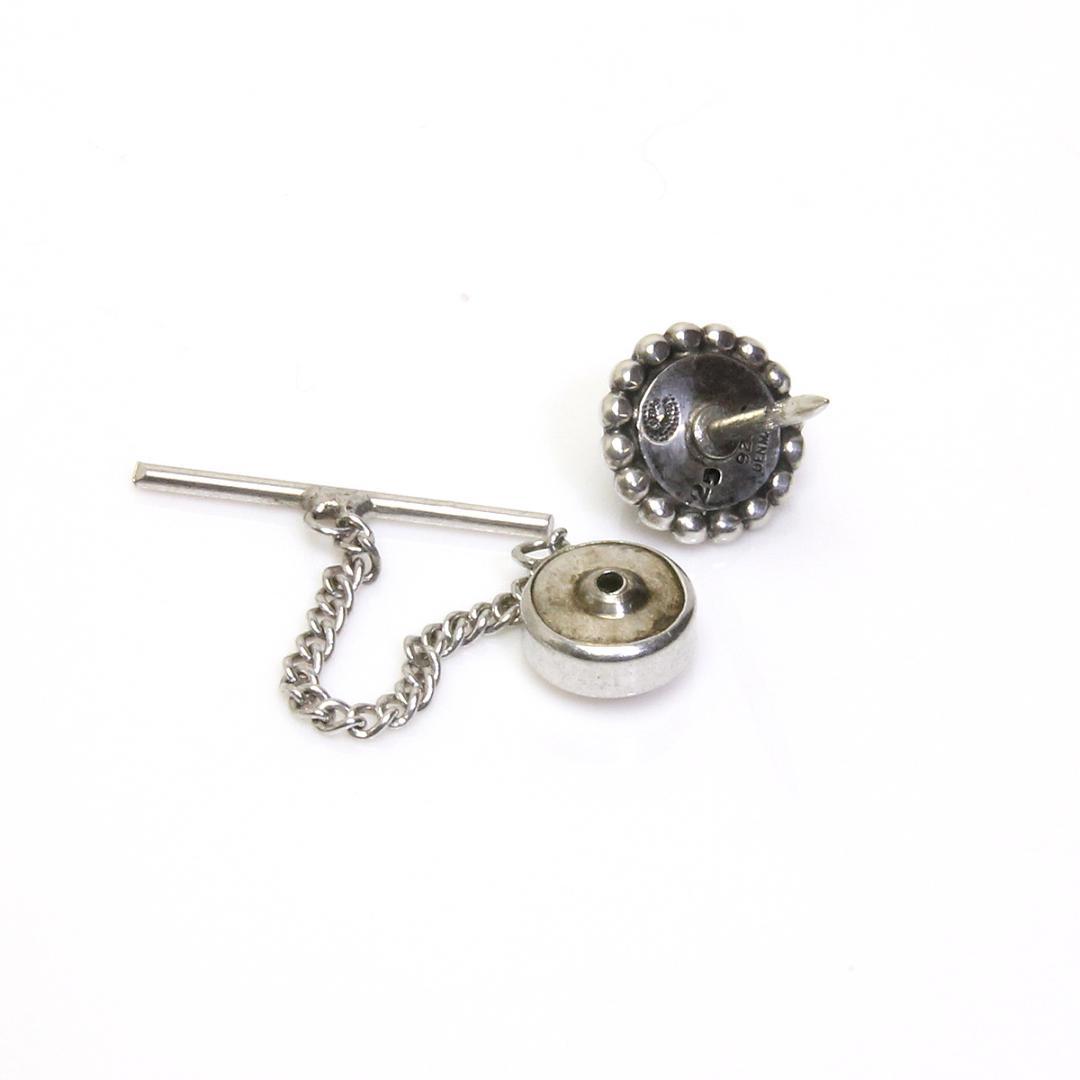 ジョージジェンセン 25 ピンブローチ タイタック ラピスラズリ - メルカリ