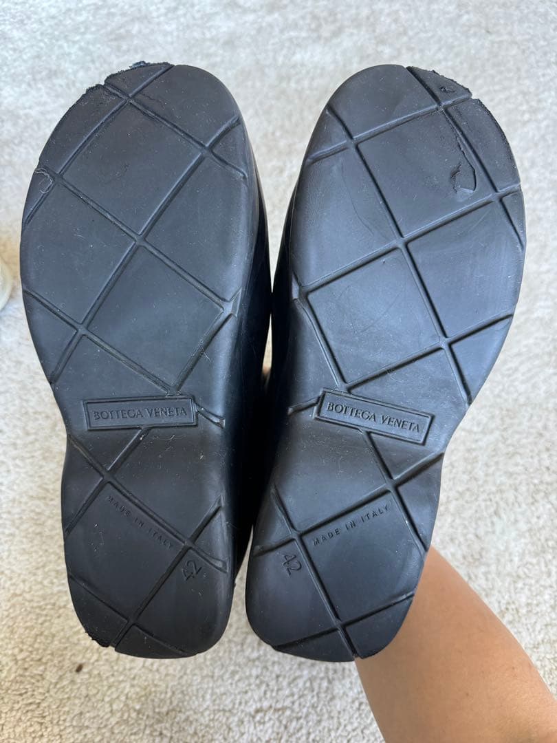 BOTTEGA VENETA パドルブーツ　黒　サイズ42 27.5cm