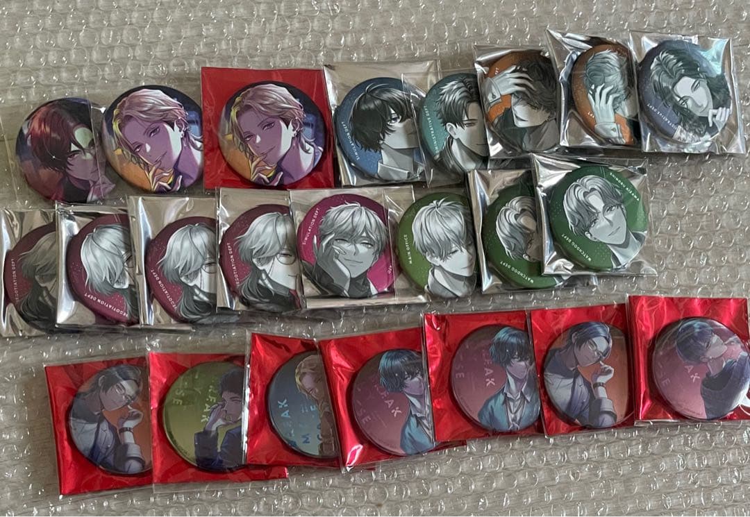 ブレマイ AGF特典 パソソン コリフェス 新名 缶バッジ 1枚目〜3枚目