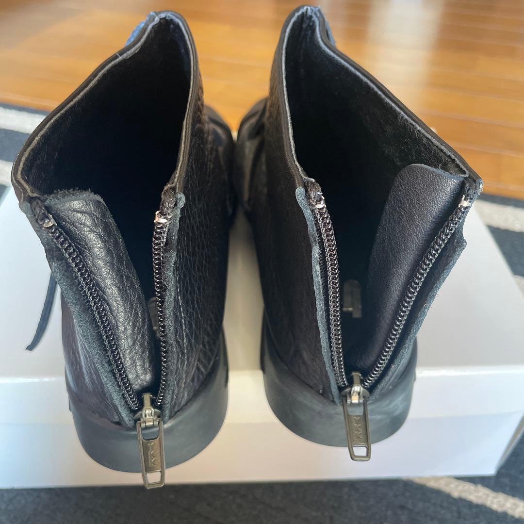 t.b センソユニコ　未使用　ブラックショートブーツ　23.5cm