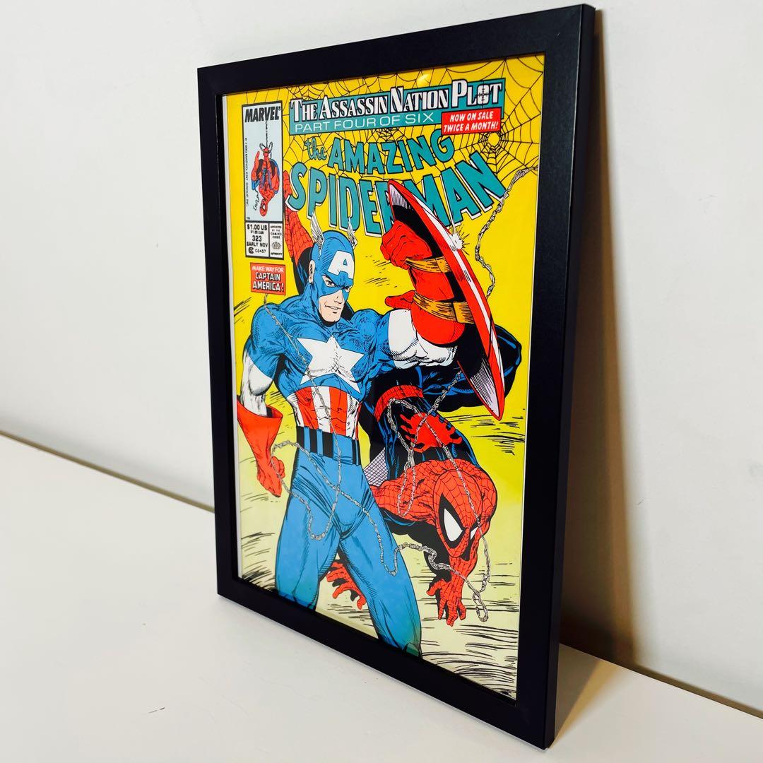 額付きポスター】スパイダーマン⑨ アメコミ マーベル(新品) - メルカリ