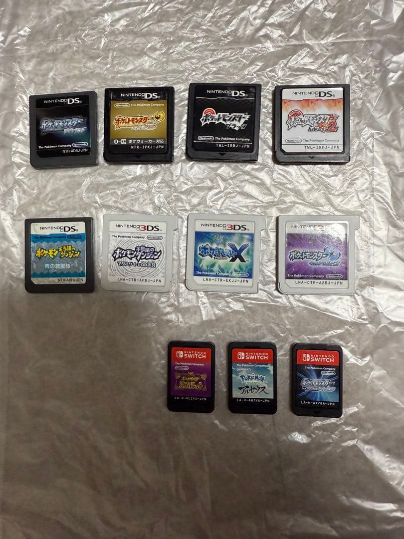 ポケモンソフトシリーズ DS 3DS switch計11本セット - メルカリ
