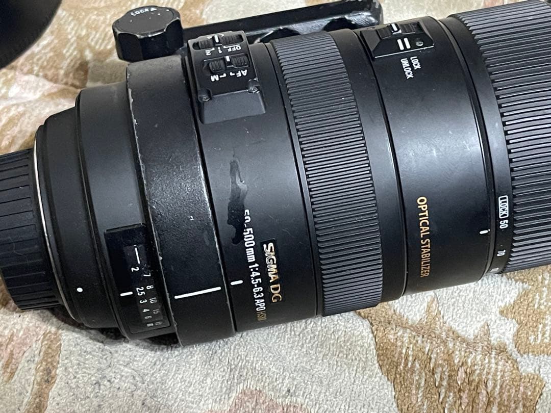 レンズ(ズーム) APO 50-500mm F4.5-6.3 DG OS HSM