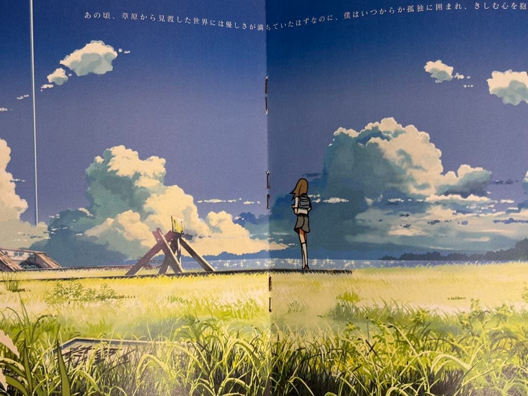 新海誠 直筆サイン入り 雲のむこう、約束の場所パンフレット - メルカリ