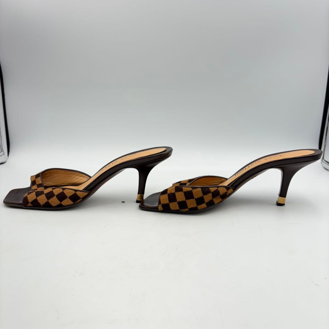 ルイヴィトン ダミエ ミュールサンダル レディース 0725-S6534h