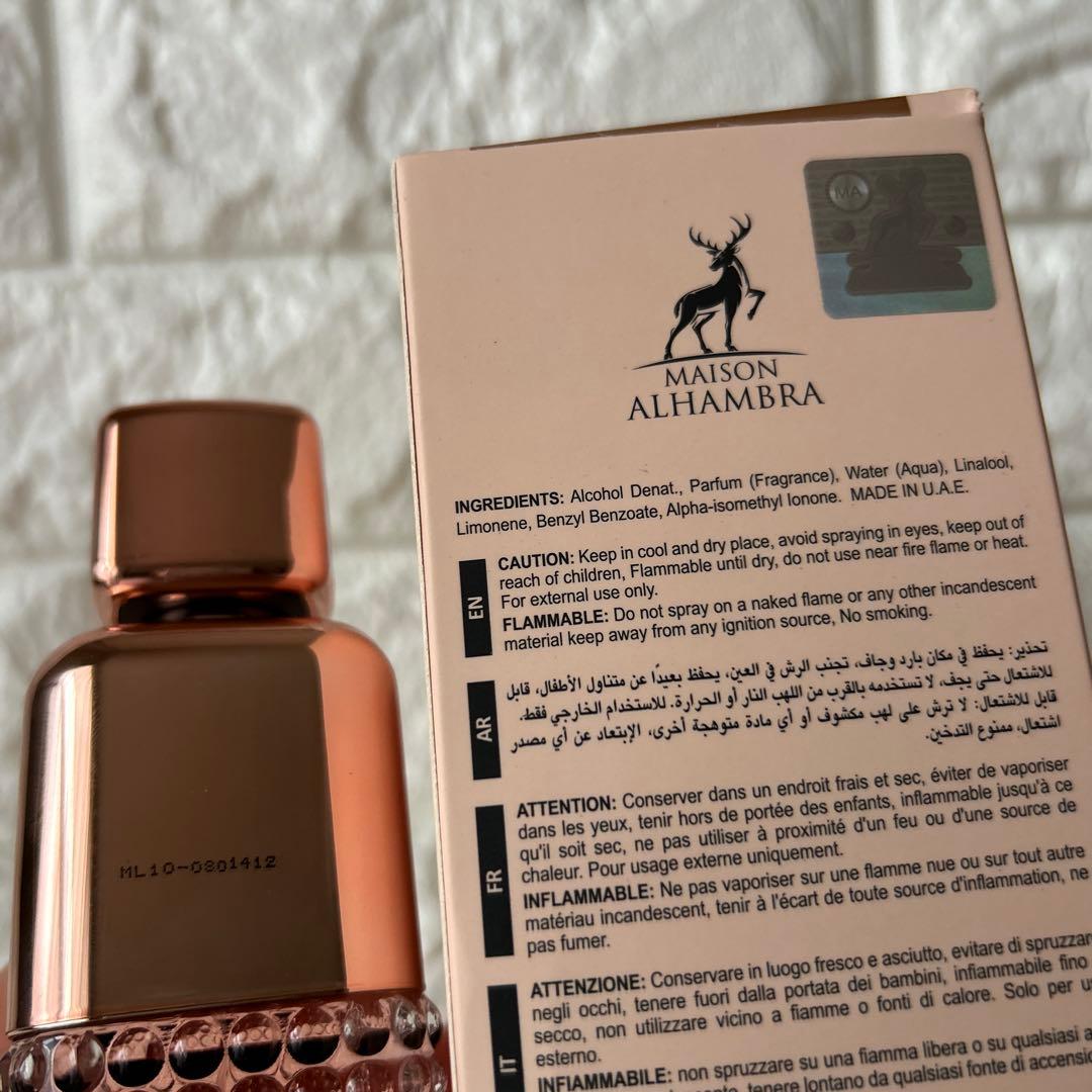 ROSE SEDUCTION VIP POUR FEMME 100ml - メルカリ