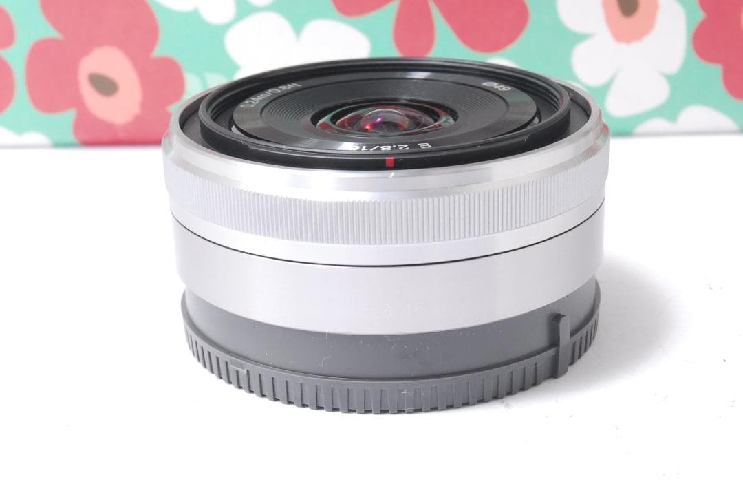 ❤SONY 単焦点 SEL16F28❤パンケーキレンズ Eマウント❤大人気❤