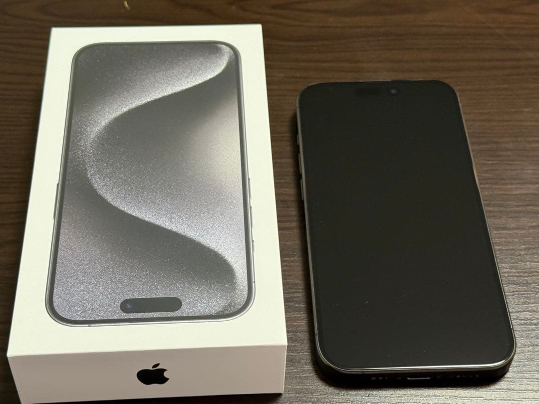 iPhone 15 pro 128GB SIM フリー ブラックチタニウム iPhone 15 Pro 128GB - ブラックチタニウム（SIMフリー）[整備済製品